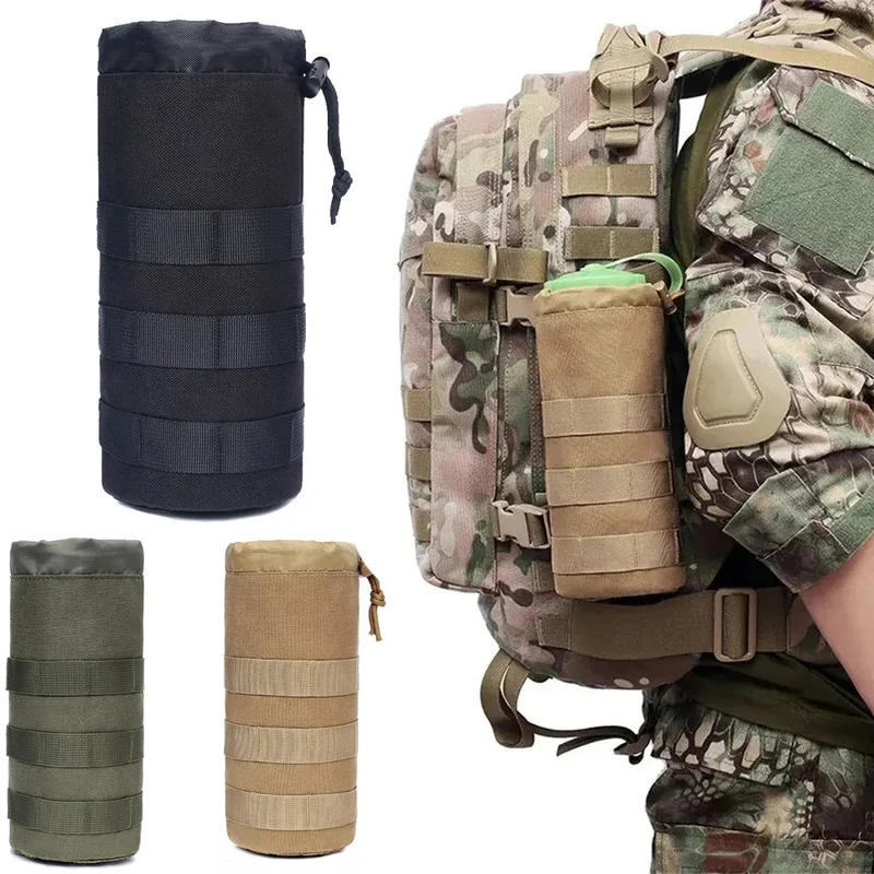 Camping Cooking Bag - Outdoor Molle Water Bottle Pouch Waist