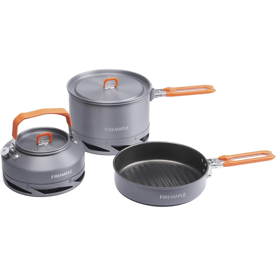 Cooking Outdoor Camping - Fire-Maple Feast 4 Piece Camping Cookware