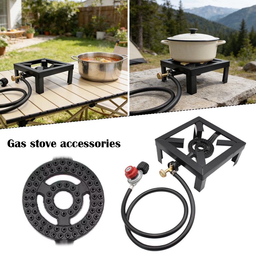 Camping Cooking Cast Iron - High Power Gas Boiling Ring Burner