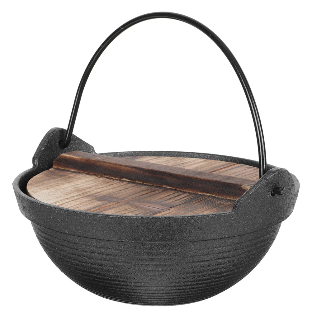 Camping Cooking Cast Iron - Japanese Style Cast Iron Stewing Pot