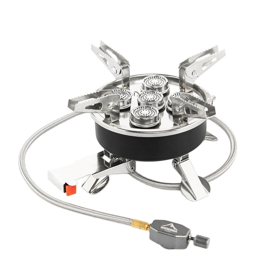 Camping Cooking Ware - Widesea Camping 5in1 Gas Stove Outdoor