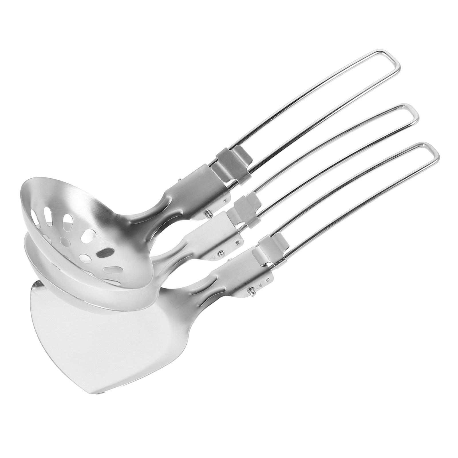 3Pcs Portable Travel Utensils  - Camping Cooking Dining Set 评论和价格