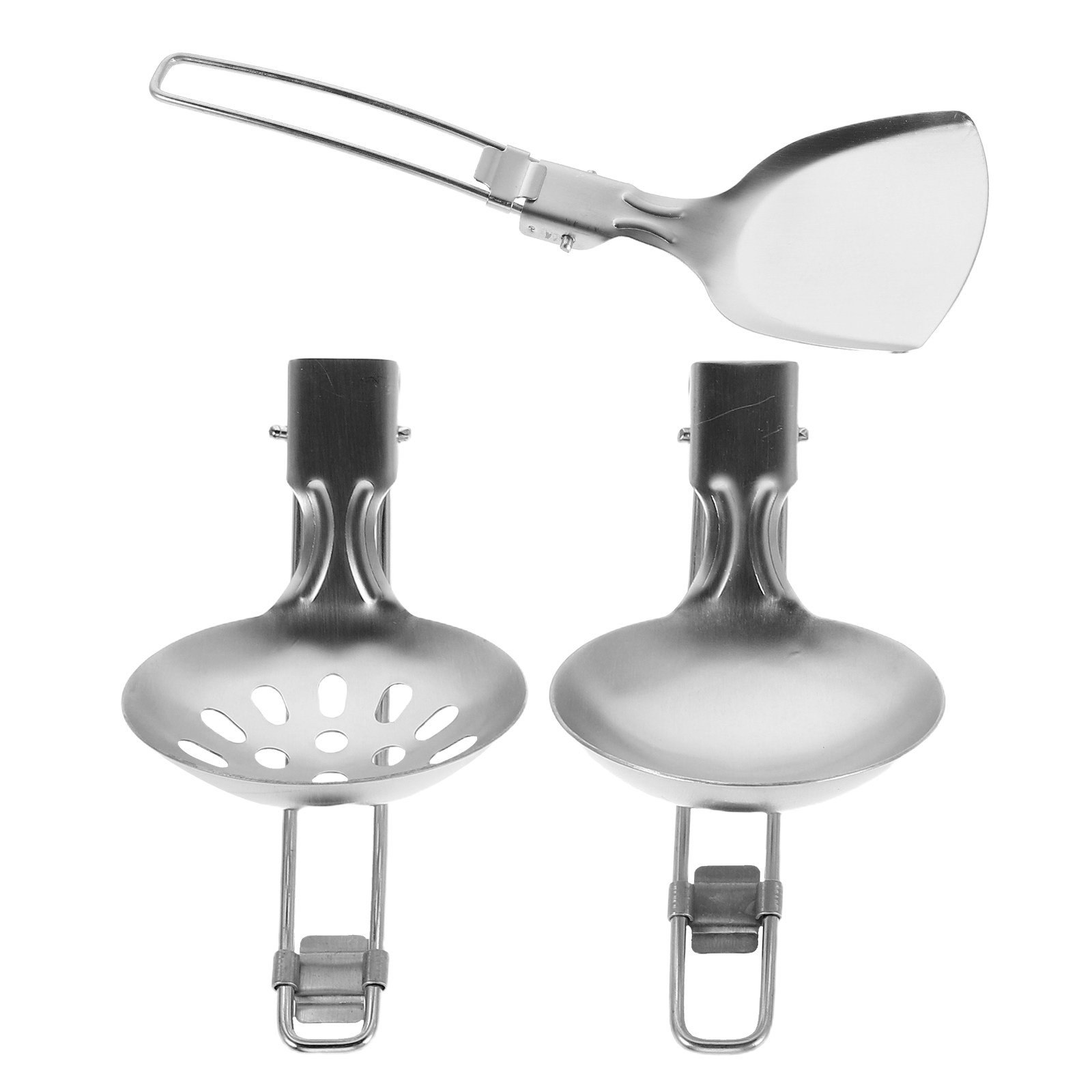 3Pcs Portable Travel Utensils  - Camping Cooking Dining Set 评论和价格