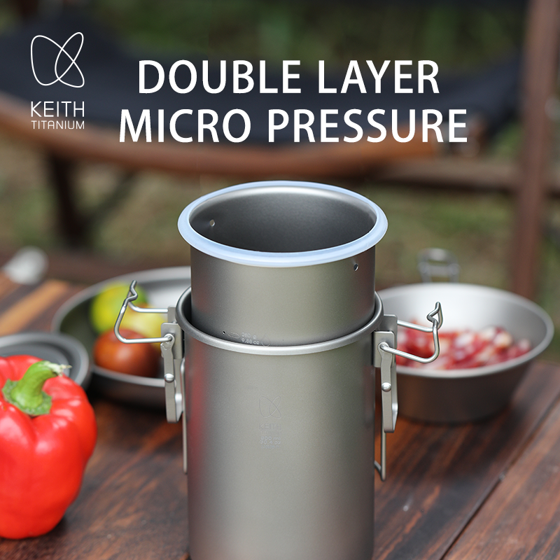 KEITH Pure Titanium Rice Cooke - Camping Cooking Kitchen 评论和价格
