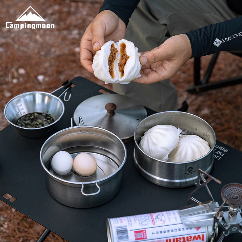 CAMPINGMOON S371 Shera Pot for - Camping Cooking Noodles 评论和价格