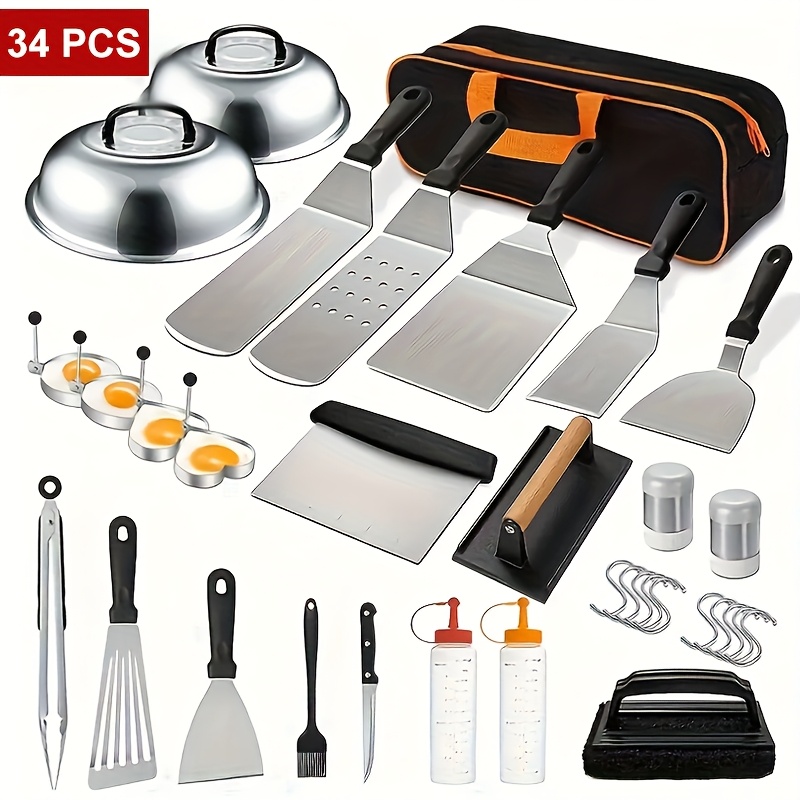 us41/34/17pcs BBQ set, BBQ acc - Meat Thermometer Camp 评论和价格