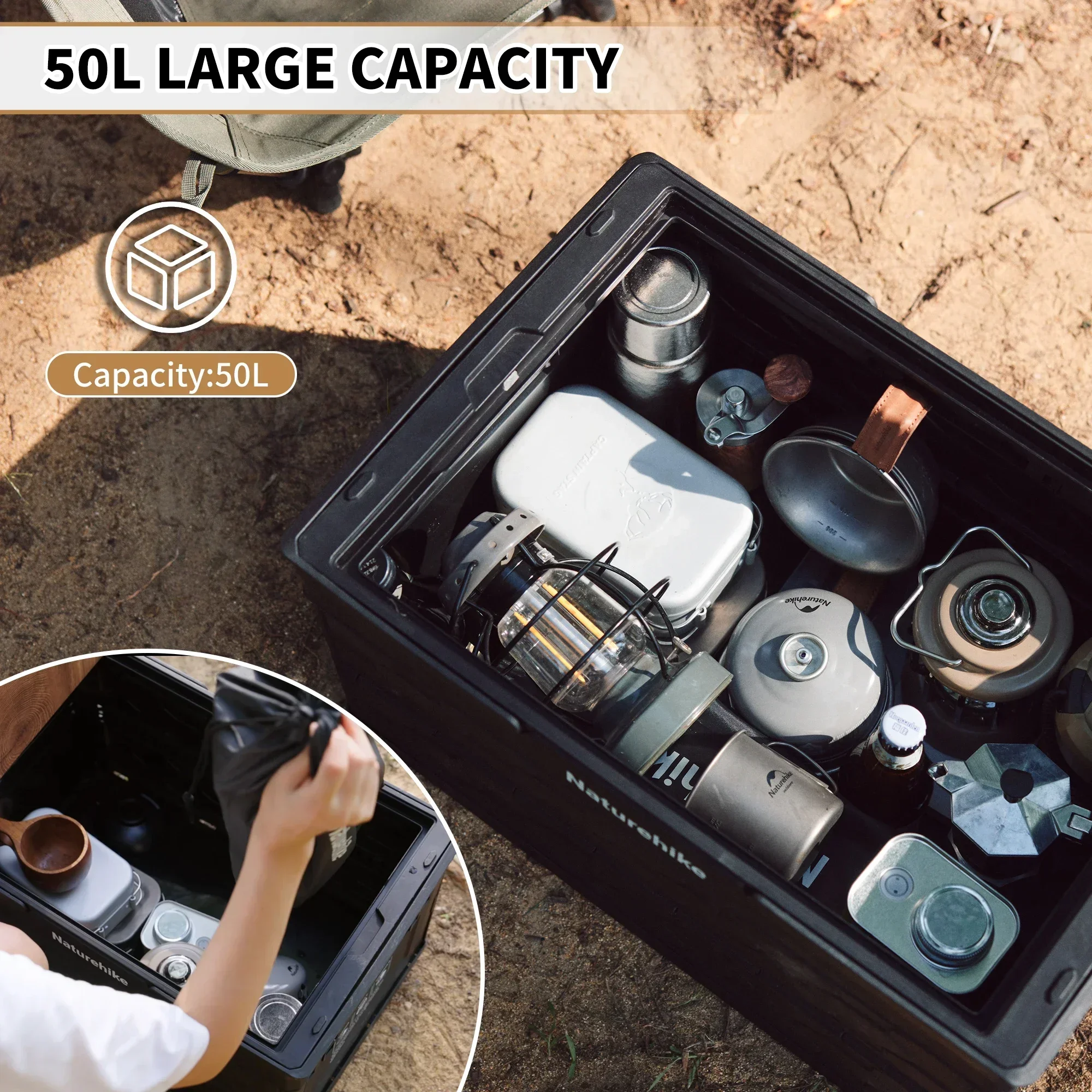 New IGT Table Box 50L Large Ca - Camping Cooking Box 评论和价格