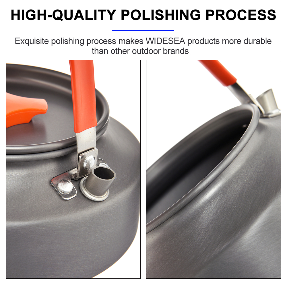 Widesea 1.1L 2L1.5L Camping Wa - Camping Cooking Set Compact 评论和价格