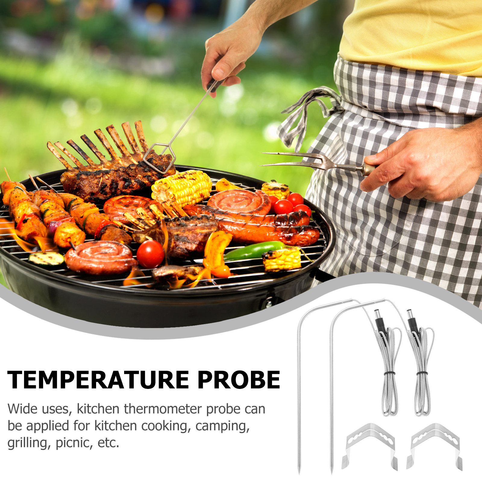 1Set Kitchen Food Thermometer  - Meat Thermometer Camp 评论和价格