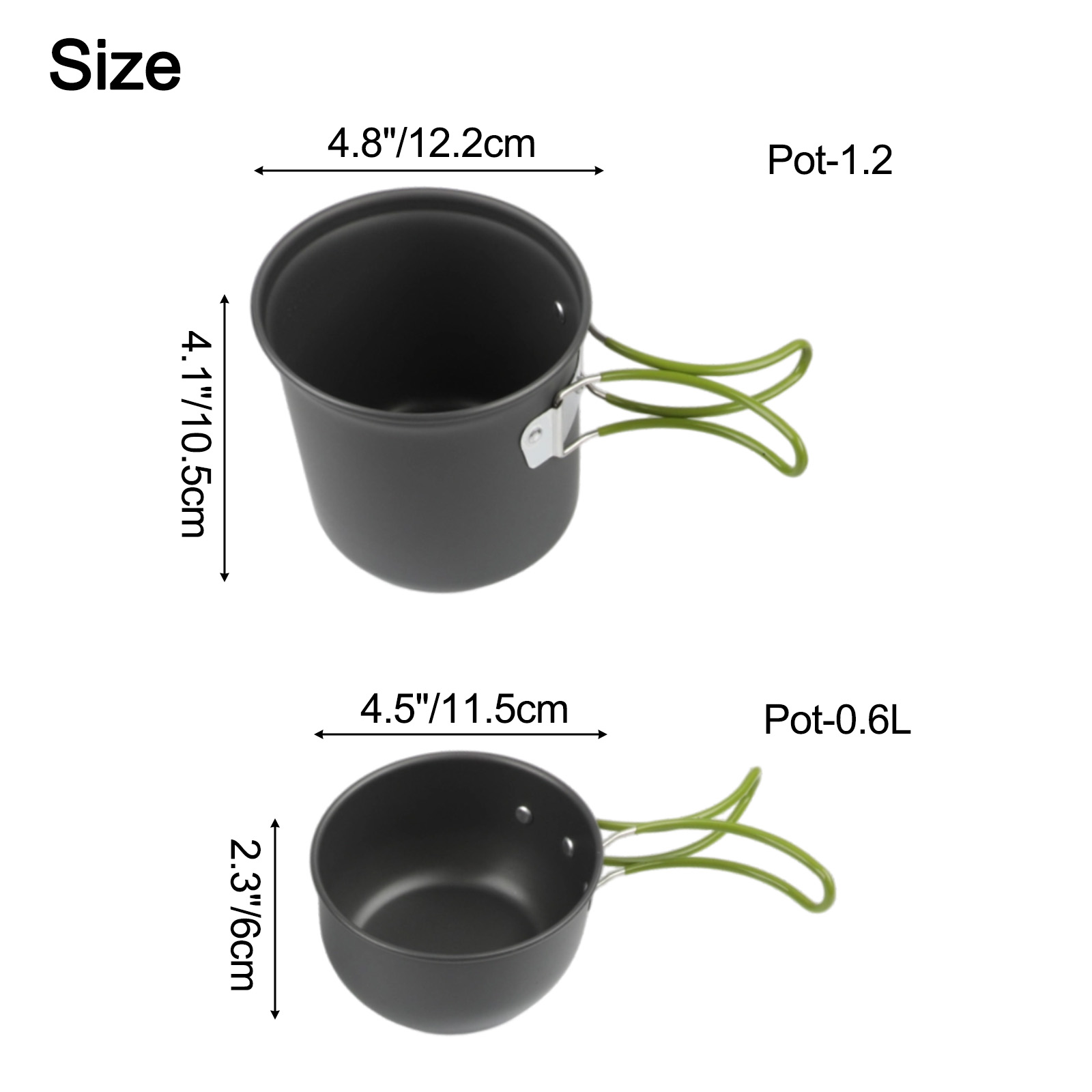 Anodized Aluminum Cookware Cam - Camping Cooking Materials 评论和价格