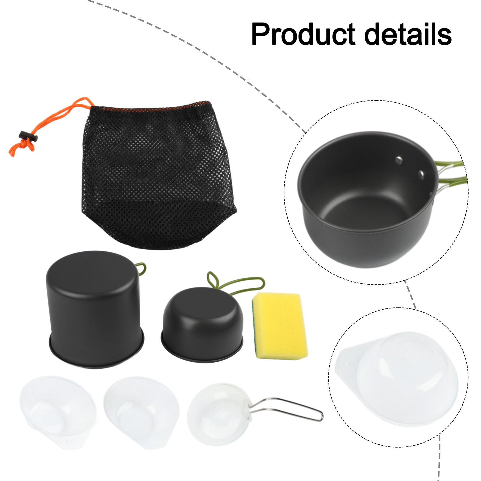 Anodized Aluminum Cookware Cam - Camping Cooking Materials 评论和价格