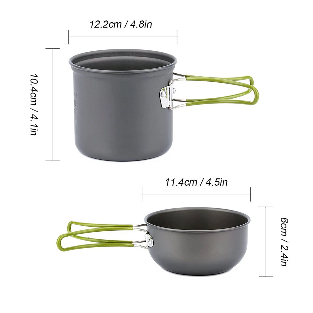 Camping Cookware Mess Kit Ultr - Camping Cooking Hardware 评论和价格