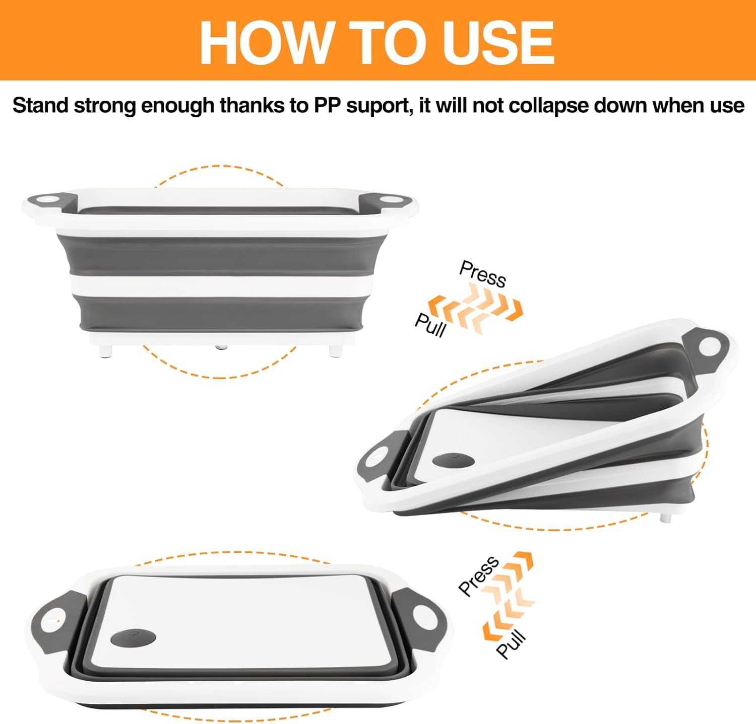 Collapsible BBQ Prep Tub/Cutti - Camp Cutting Board 评论和价格