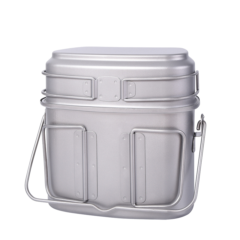 1.5L Outdoor Military Canteen  - Camping Cooking Box 评论和价格