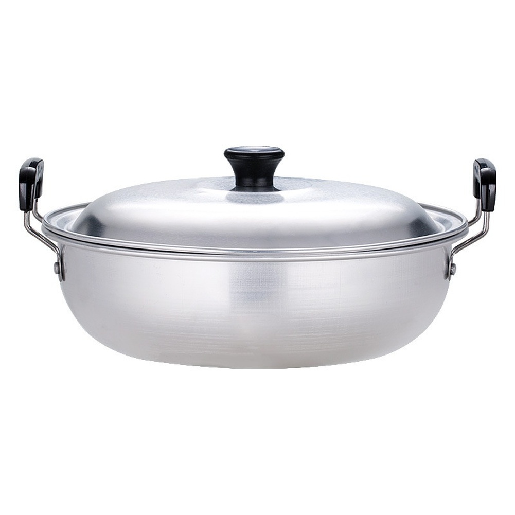 26x26x8.5cm Aluminum Soup Pot  - Camping Cooking Noodles 评论和价格