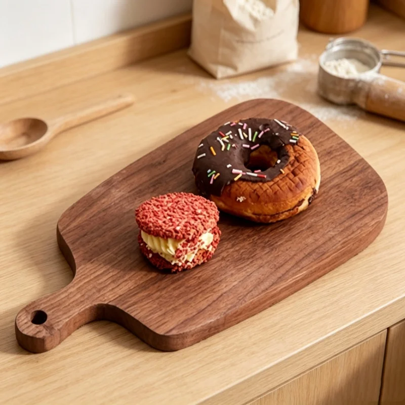 Black Walnut Solid Wood Choppi - Camp Cutting Board 评论和价格