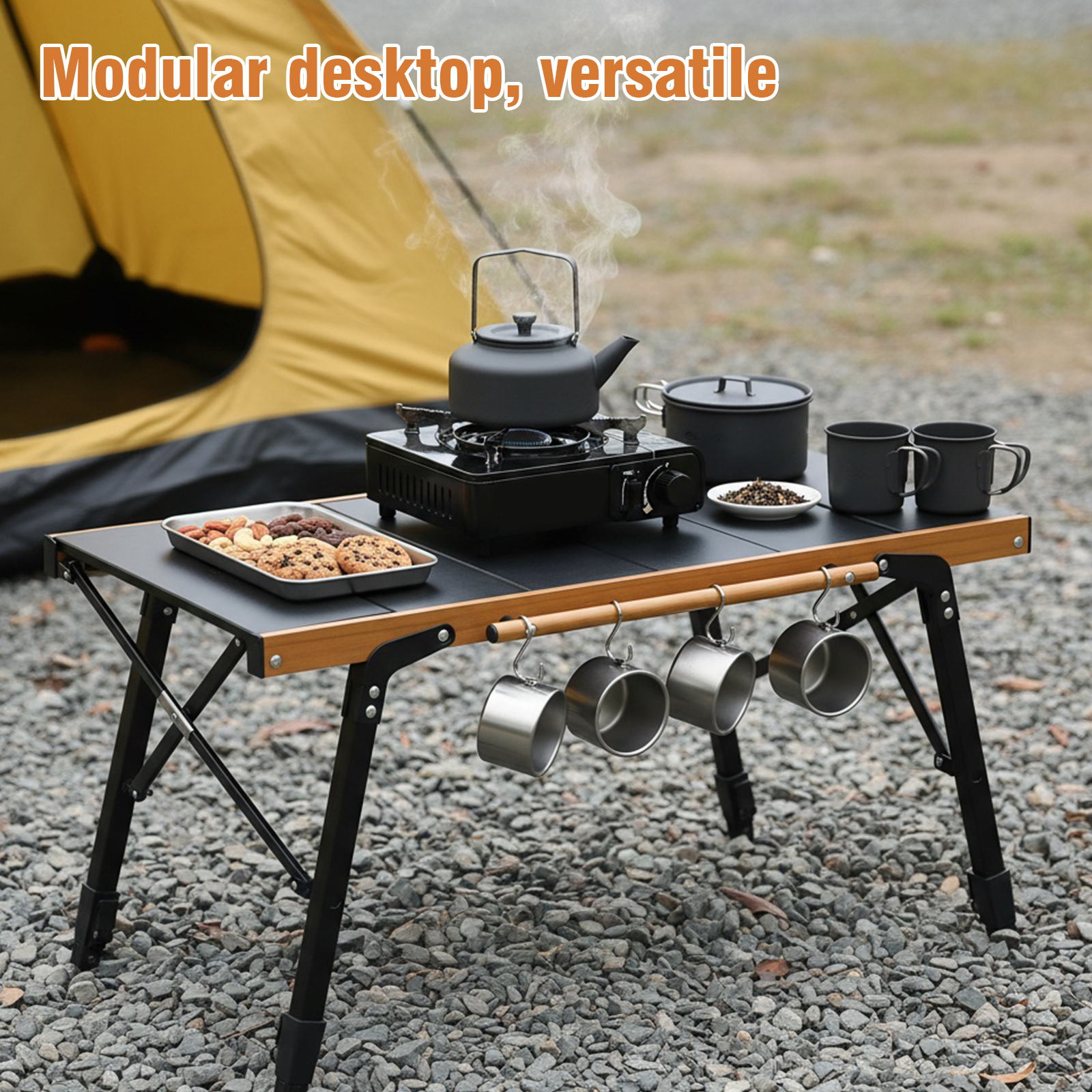 Portable Camping Table with St - Camping Cooking Bag 评论和价格