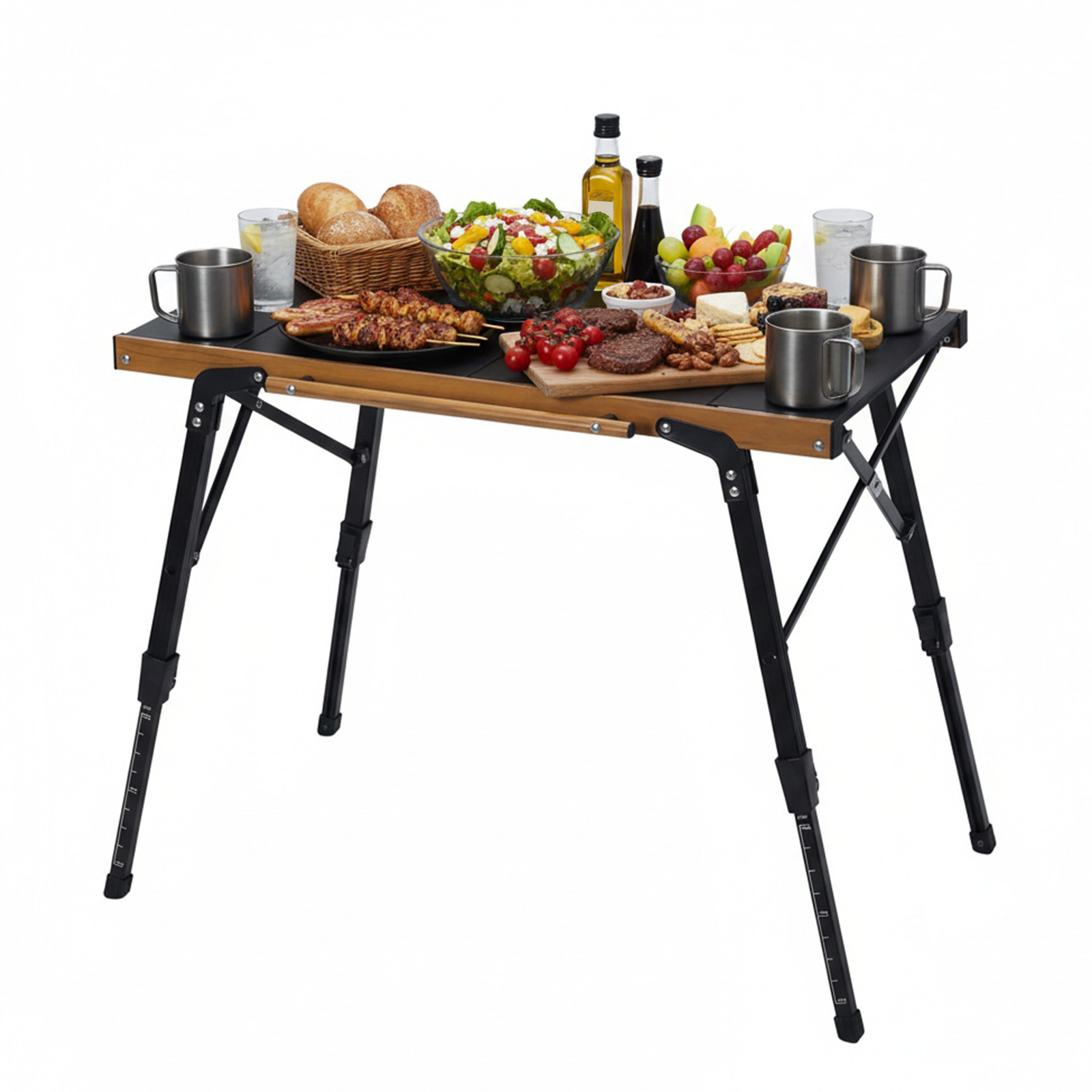 Portable Camping Table with St - Camping Cooking Bag 评论和价格