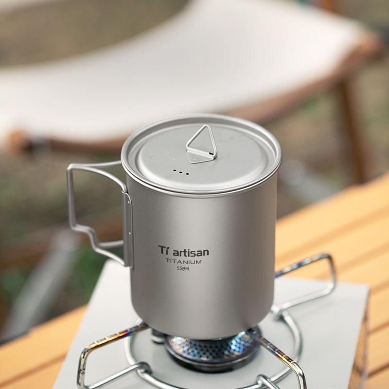 Tiartisan Outdoor Titanium Lig - Camping Cooking Set Compact 评论和价格