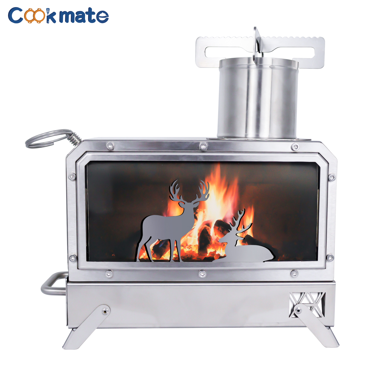 Stainless steel folding firewo - Cooking Outdoor Camping 评论和价格