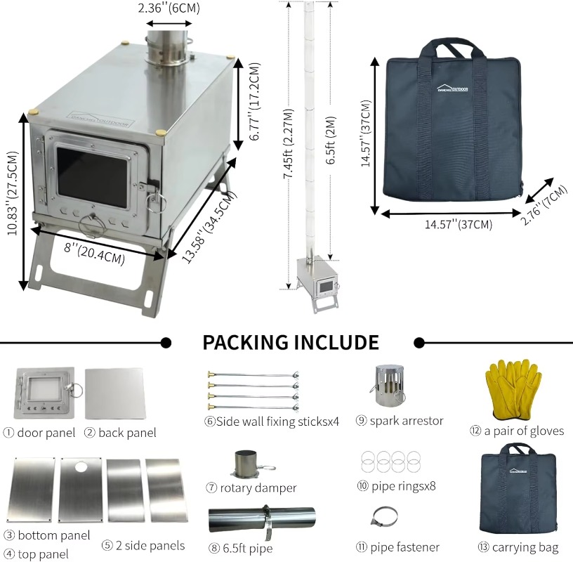【Popular】DANCHEL S1 Foldable T - Cooking Outdoor Camping 评论和价格