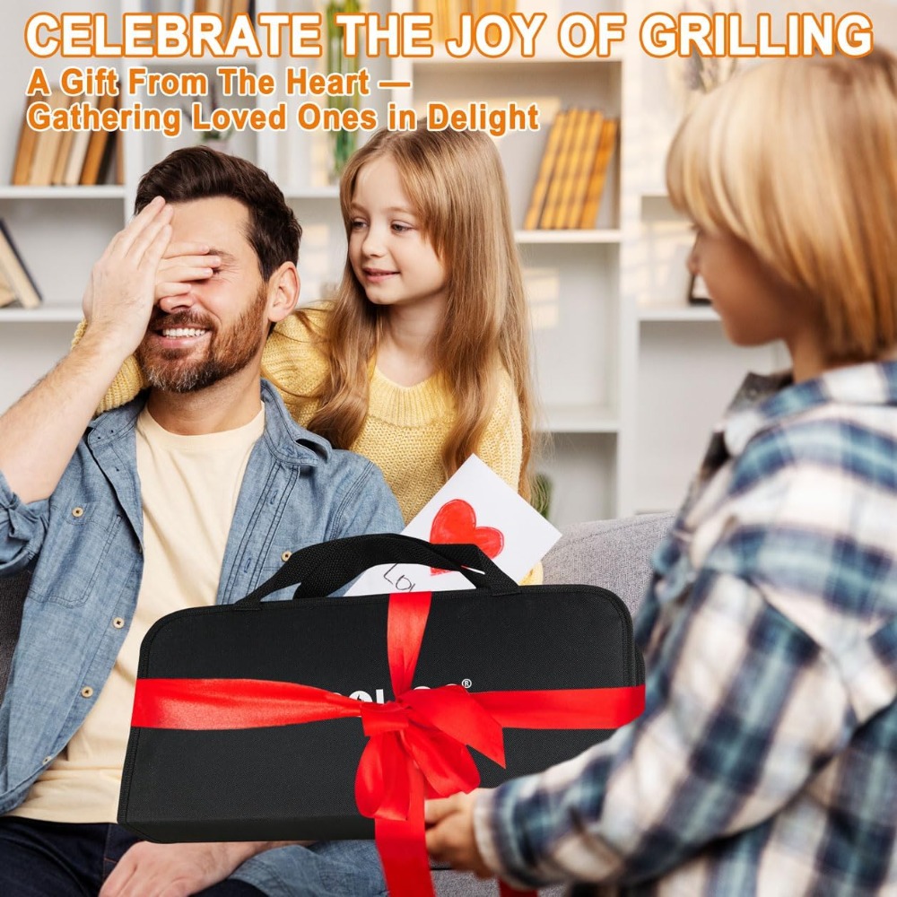 28Pcs BBQ Grilling Accessories - Meat Thermometer Camp 评论和价格