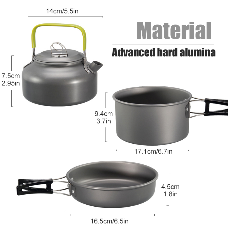 WESTTUNE Camping Cookware Kit  - Camping Cooking Kitchen 评论和价格