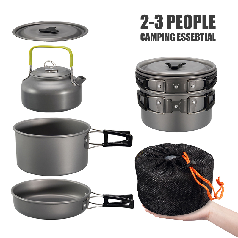 WESTTUNE Camping Cookware Kit  - Camping Cooking Kitchen 评论和价格