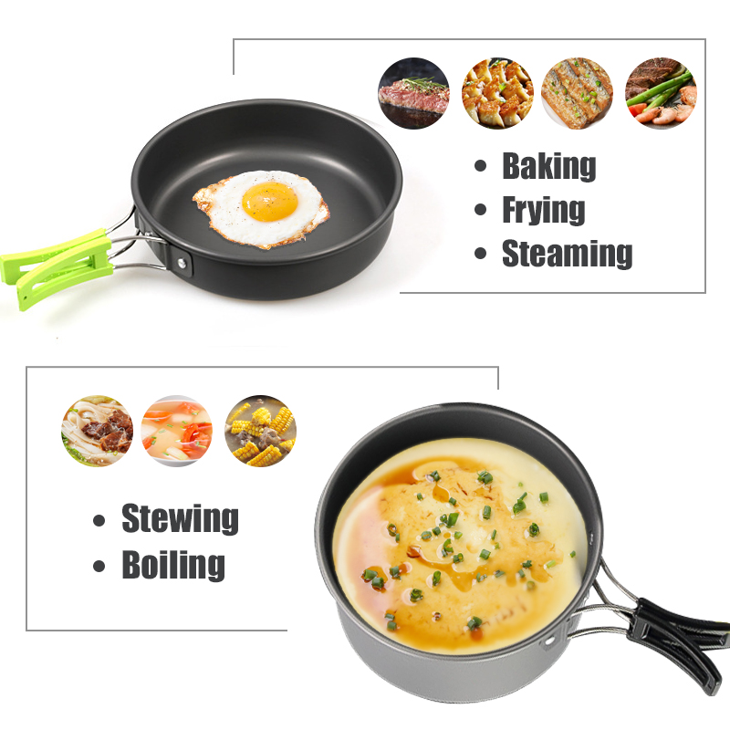 WESTTUNE Camping Cookware Kit  - Camping Cooking Kitchen 评论和价格