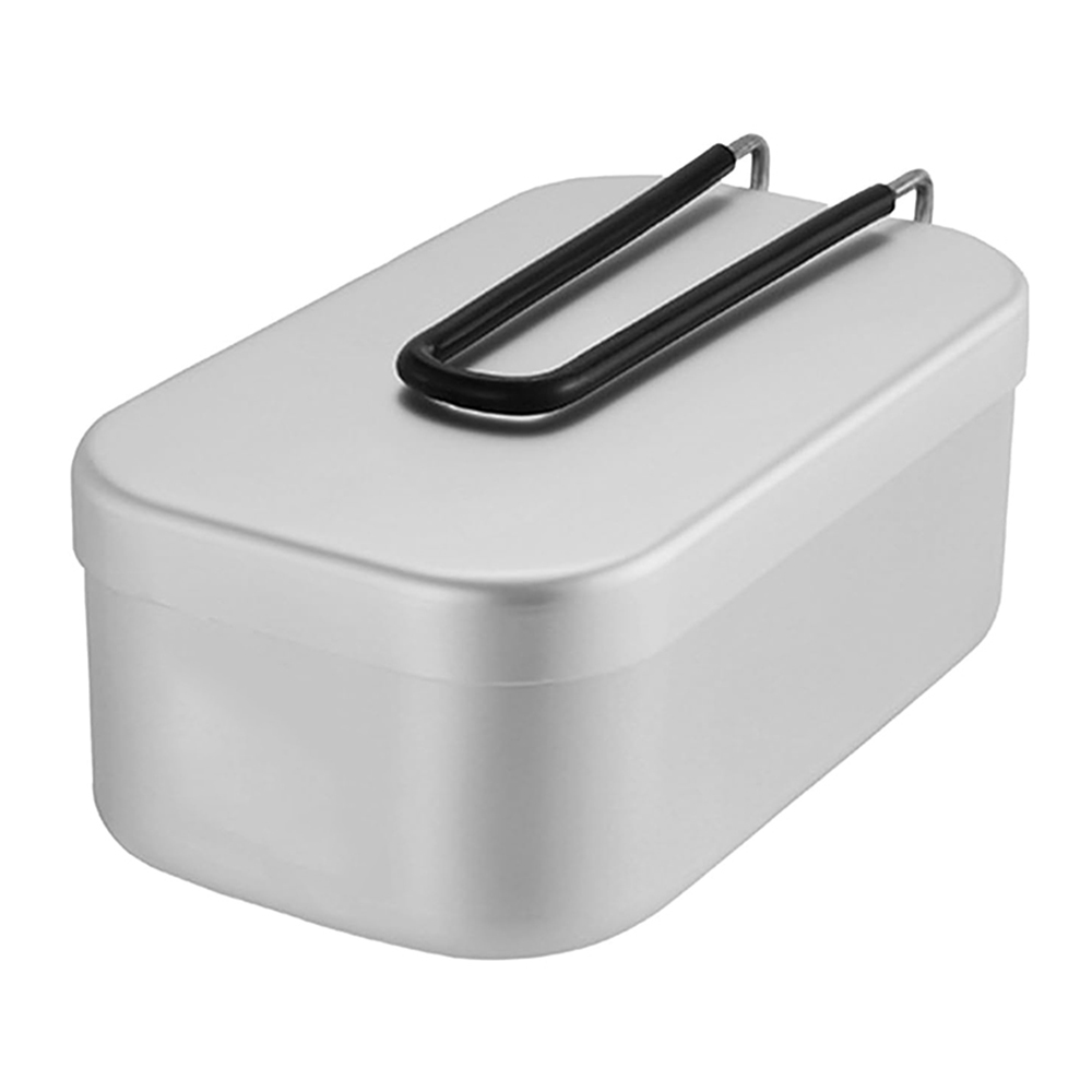 800ML Aluminum Lunch Boxes Out - Camping Cooking Hardware 评论和价格