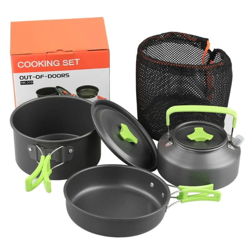 Camping Cooking Set, Outdoor K - Camping Cooking Set Compact 评论和价格