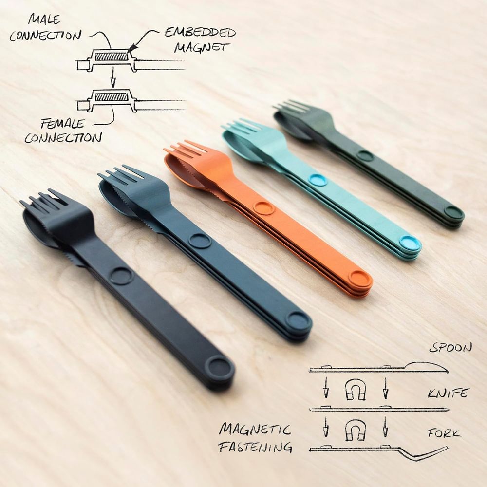 Portable Multicolor Camping Cu - Camping Cooking Dining Set 评论和价格