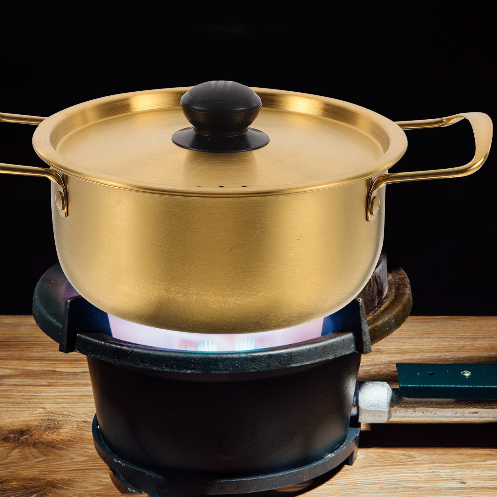 Stainless Steel Ramen Pot with - Camping Cooking Kitchen 评论和价格