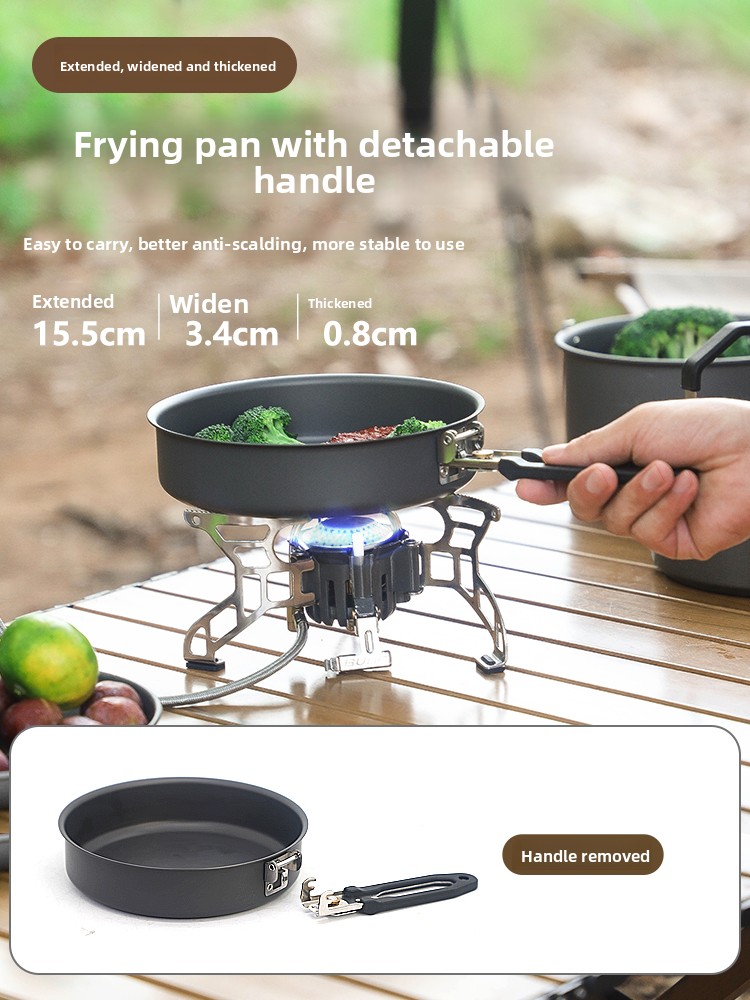 Bulin C15 Outdoor Small Frying - Camping Cooking Pots And Pans Set 评论和价格