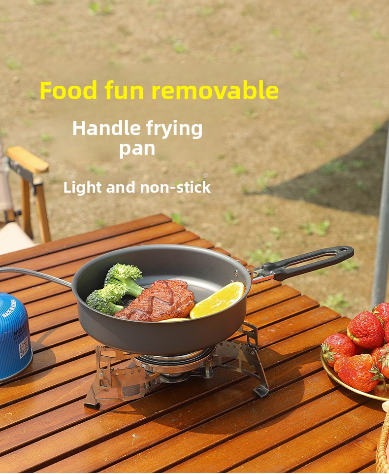 Bulin C15 Outdoor Small Frying - Camping Cooking Pots And Pans Set 评论和价格