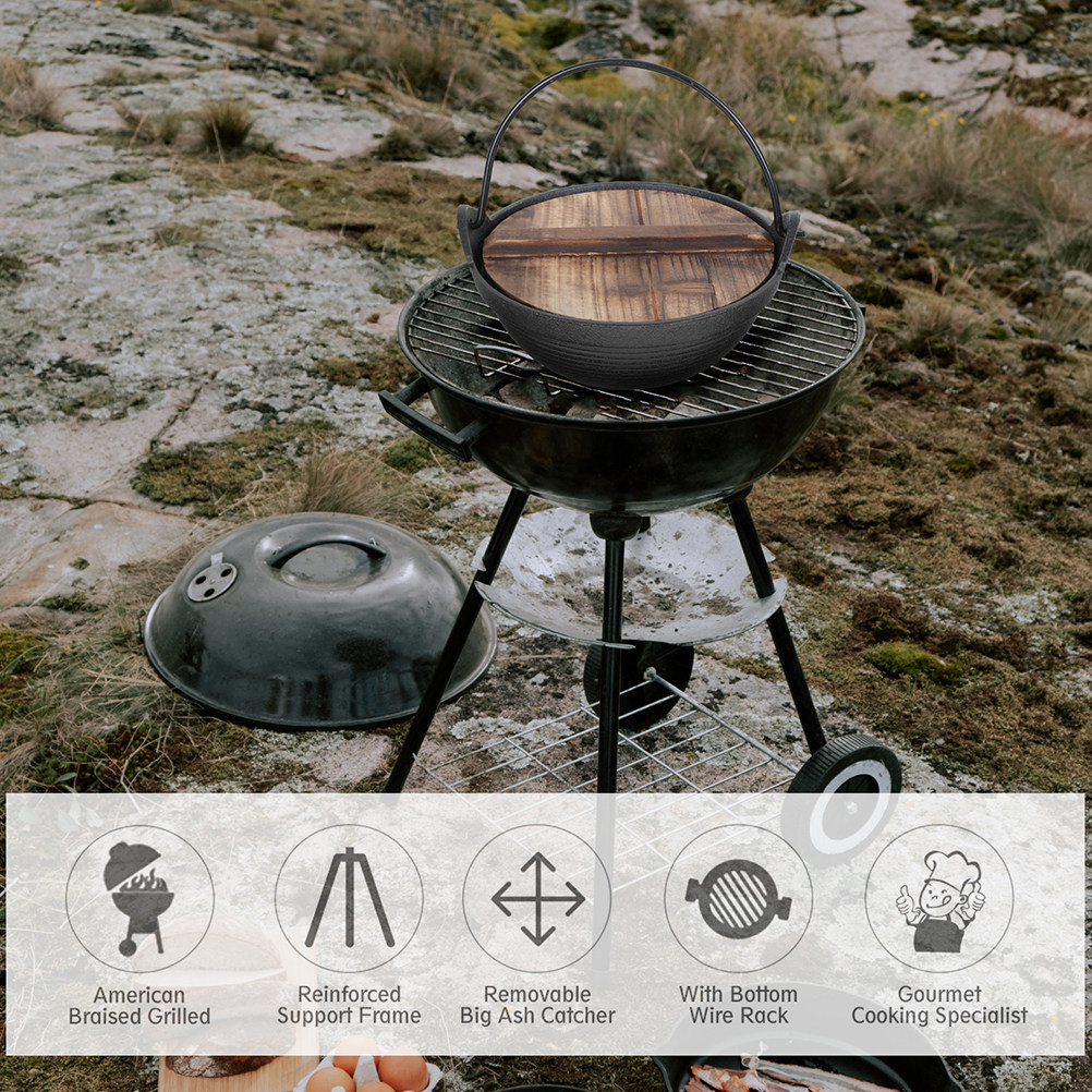 Japanese Style Cast Iron Stewi - Camping Cooking Cast Iron 评论和价格