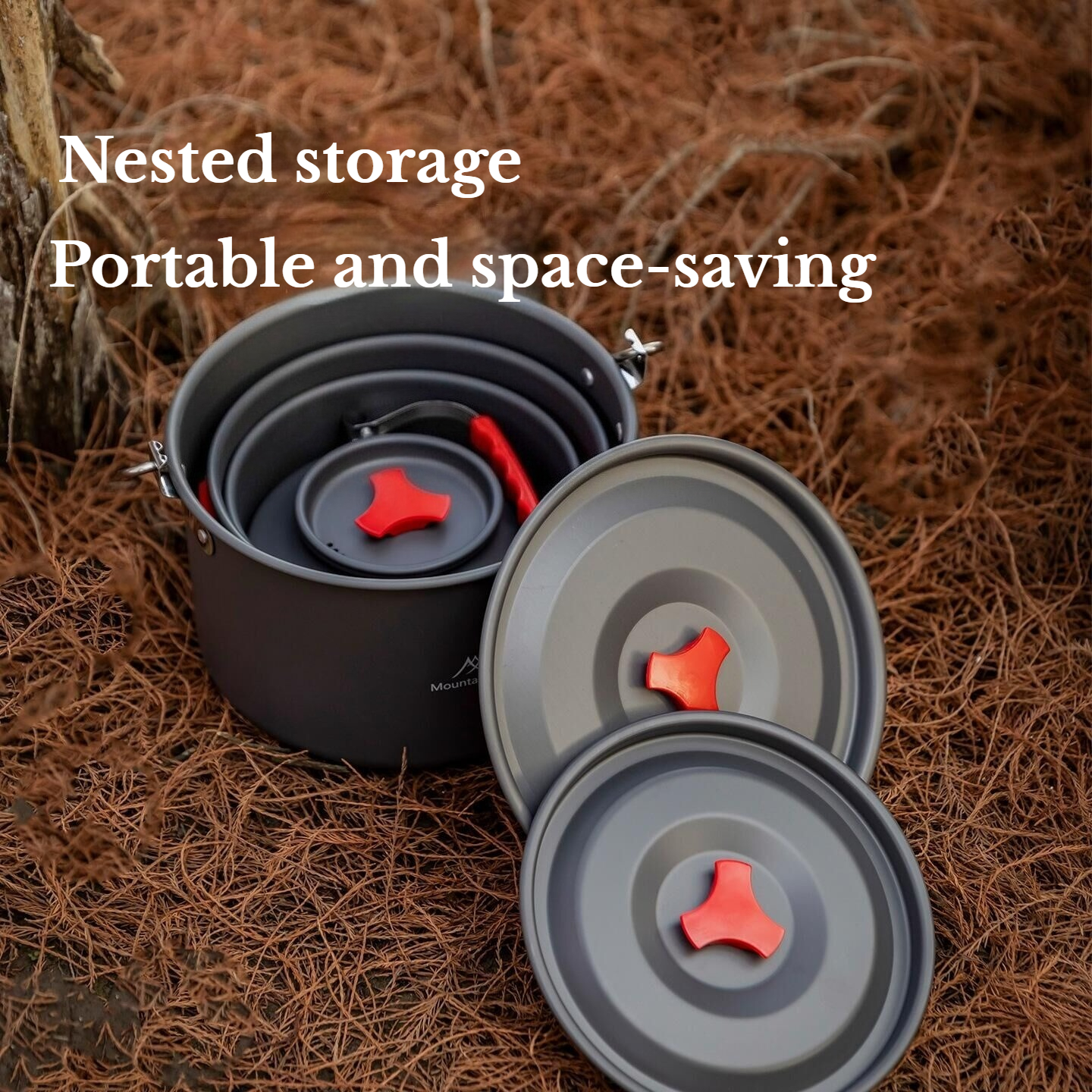 MOUNTAINHIKER Camping Cookware - Camping Cooking Pots And Pans Set 评论和价格