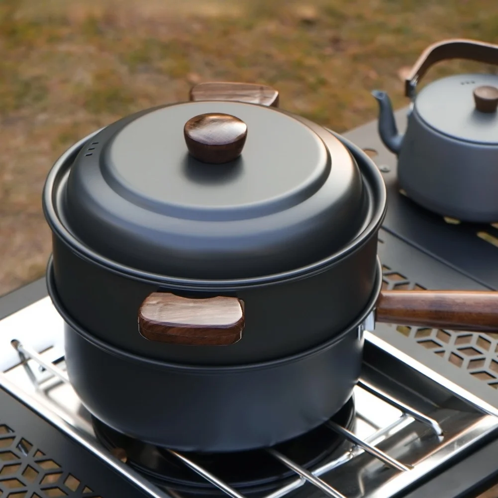3L Camping Cooking Pot Set Alu - Camping Cooking Kitchen 评论和价格