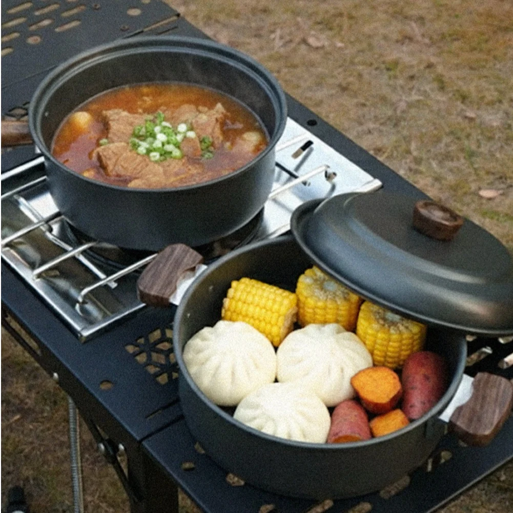 3L Camping Cooking Pot Set Alu - Camping Cooking Kitchen 评论和价格