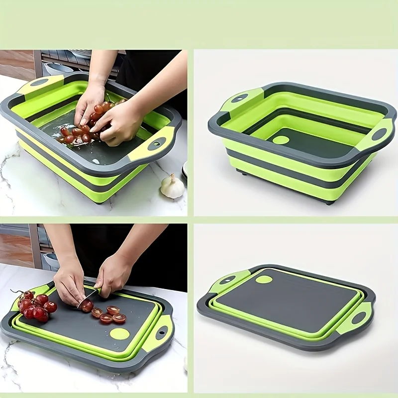 Portable Foldable Water Basin  - Camp Cutting Board 评论和价格