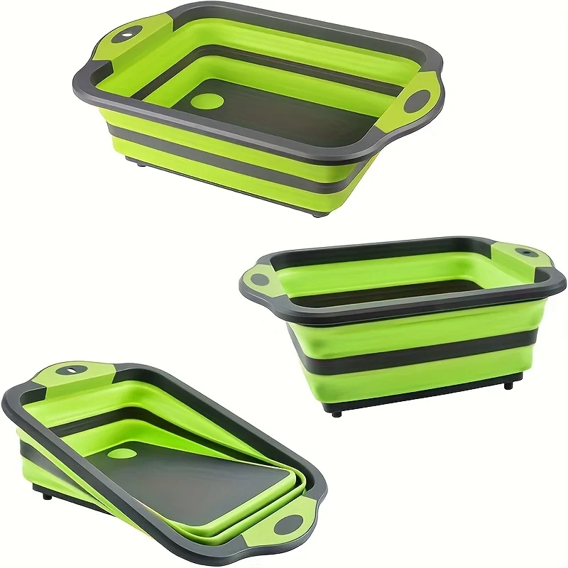 Portable Foldable Water Basin  - Camp Cutting Board 评论和价格