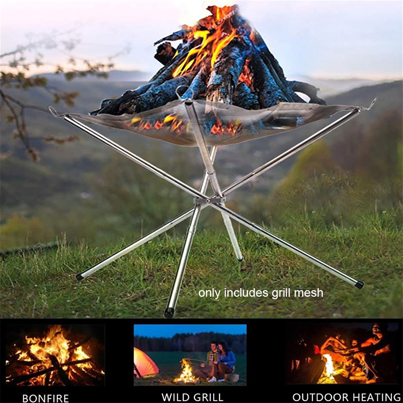 Portable Fire Pit Durable Outd - Camping Cooking Box 评论和价格