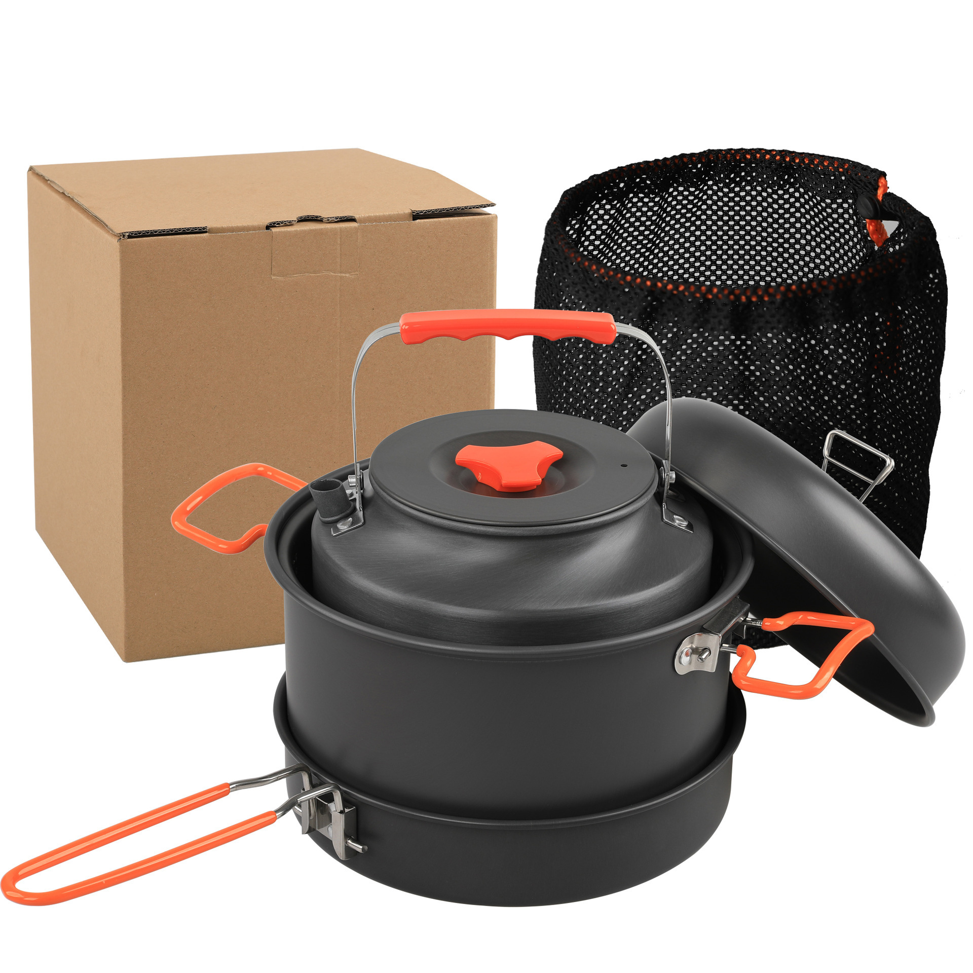 Outdoor Cookware Set Camping C - Camping Cooking Pots And Pans Set 评论和价格