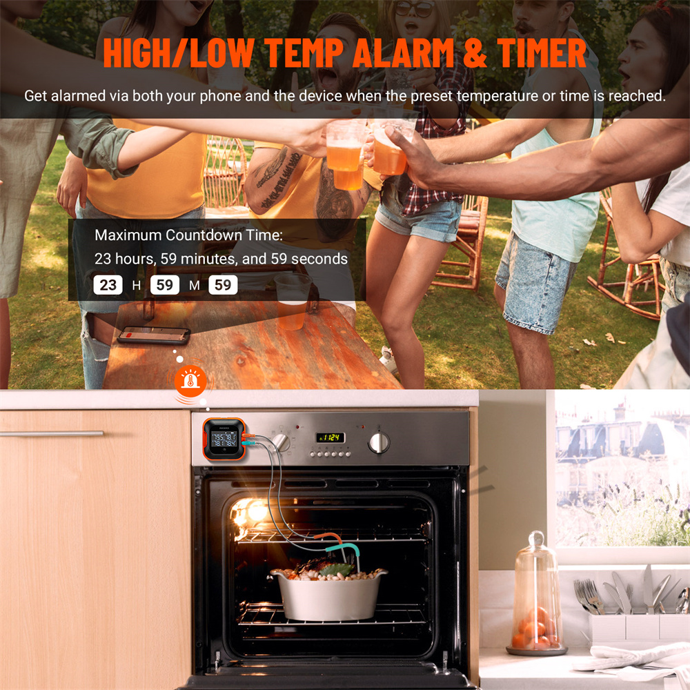 INKBIRD Bluetooth Meat Thermom - Meat Thermometer Camp 评论和价格