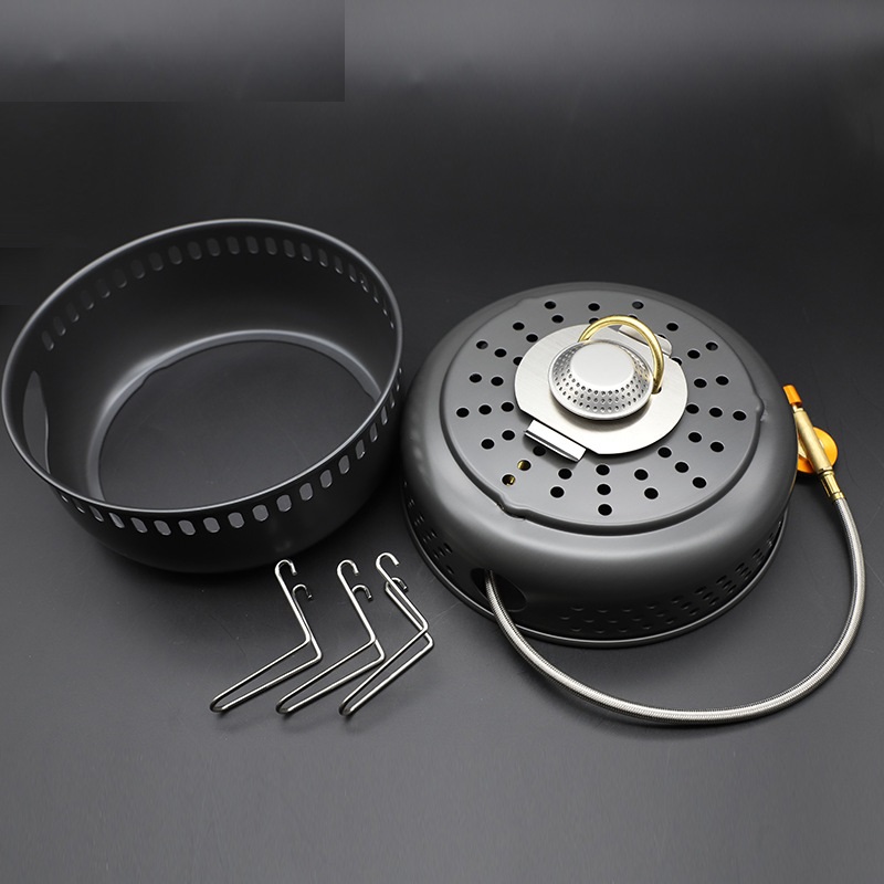 Camping Alloy Cooking Pot Fry  - Camping Cooking Pots And Pans Set 评论和价格