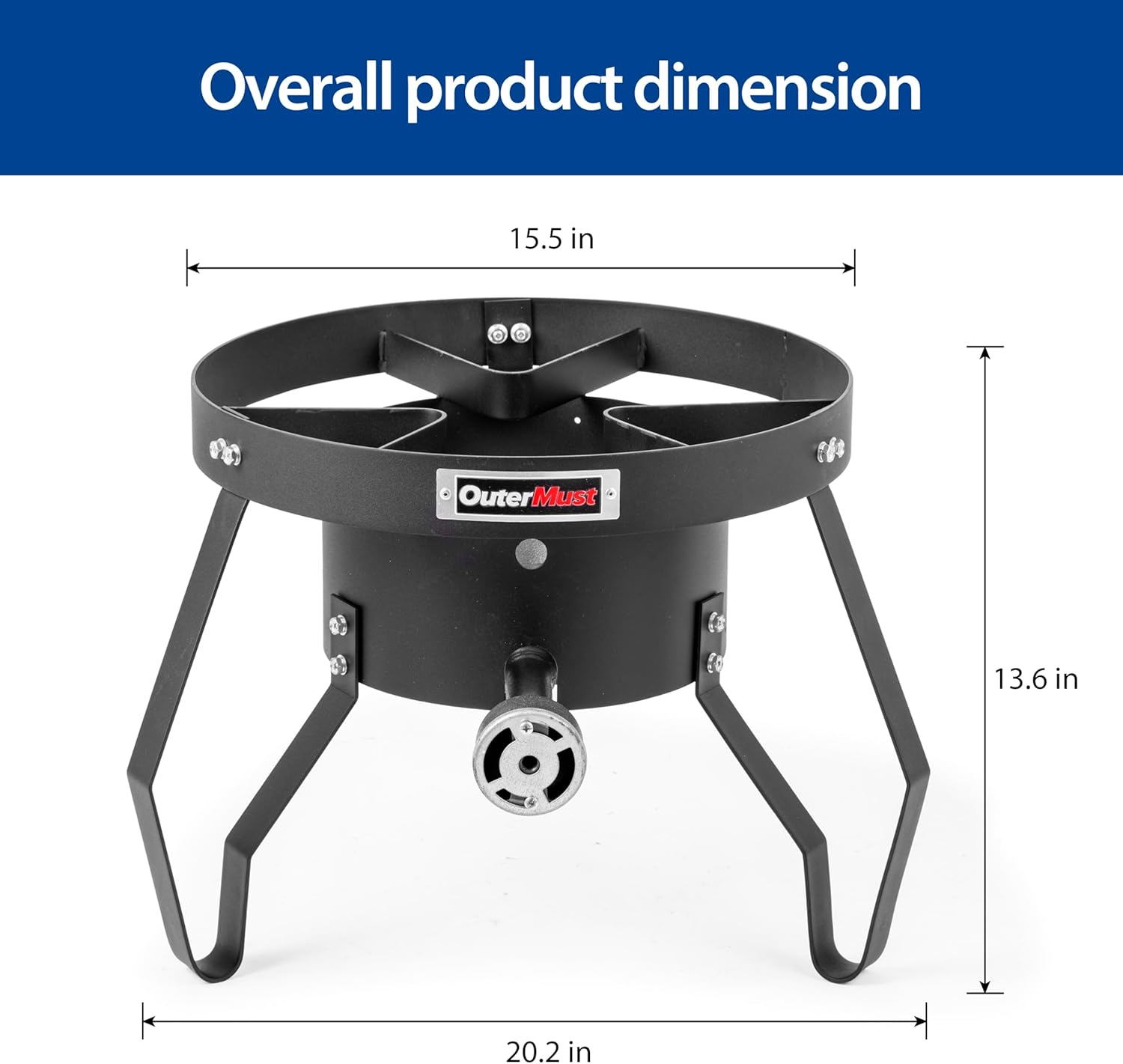 Gas Stove Propane Burner with  - Camping Cooking Cast Iron 评论和价格