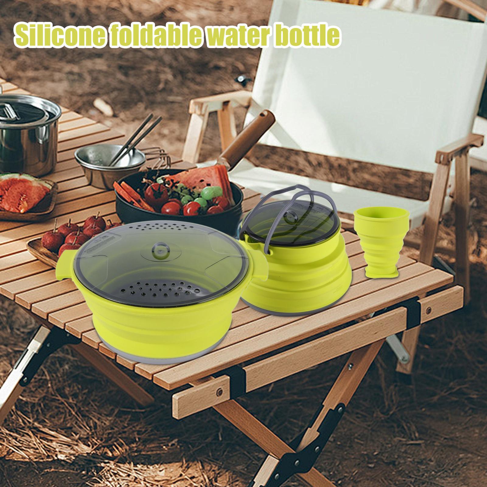 Camping Cook Set Camping Kitch - Camping Cooking Dining Set 评论和价格