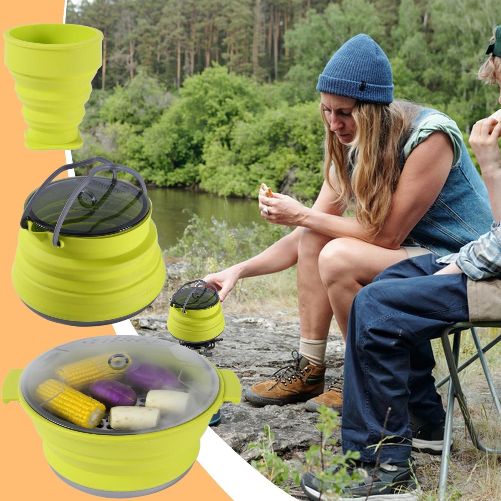 Camping Cook Set Camping Kitch - Camping Cooking Dining Set 评论和价格
