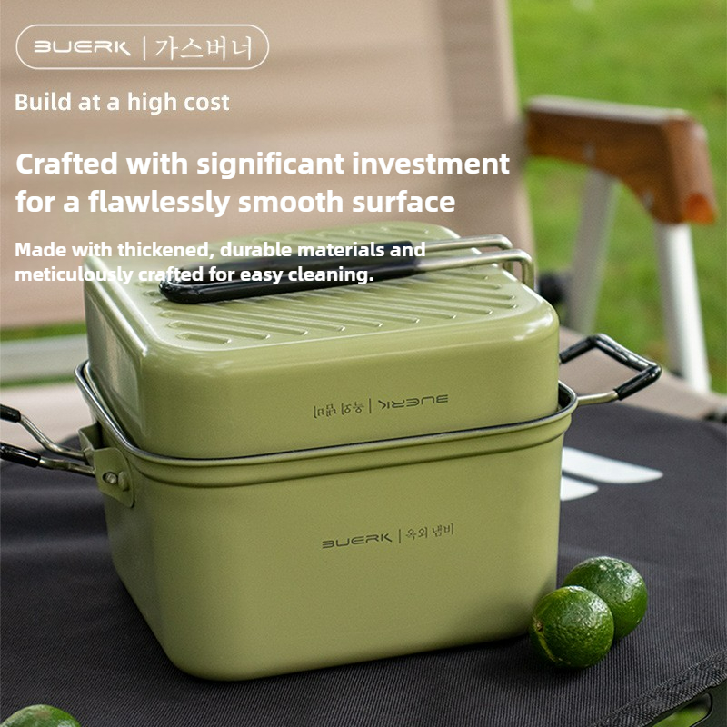 Outdoor Camping Square Cooking - Camping Cooking Box 评论和价格