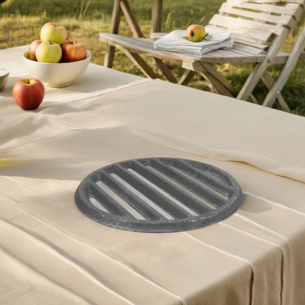 Iron Bbq Grill Grate Fire Pit  - Camping Cooking Cast Iron 评论和价格